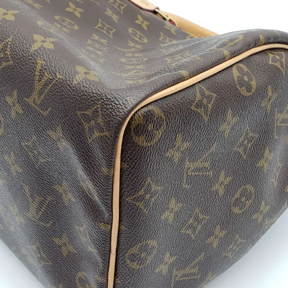 100% Authentic Louis Vuitton  Speedy 35 Monogram Boston Hand Bag - Picture 8 of 16